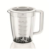 Philips HR2114 Daily Collection Blender 400W 1.5L, White/Beige