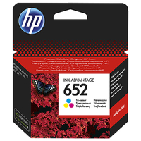 HP 652 Tri-color Original Ink Cartridge F6V24AE
