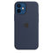 Apple iPhone 12 mini Silicone Case with MagSafe, Deep Navy