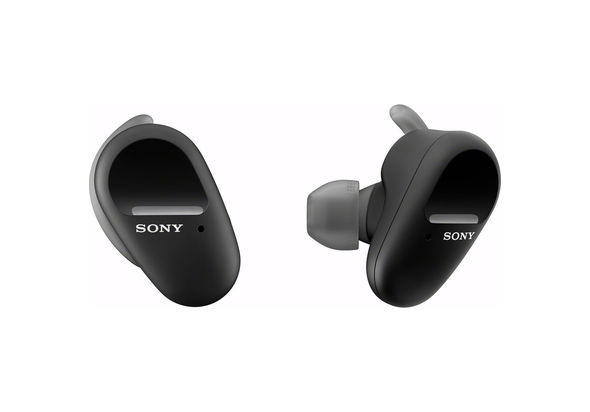Sony WF-SP800N Noise-Canceling True Wireless In-Ear Sport Headphones,  Black