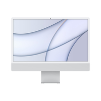 Apple iMac M1 chip with 8-Core CPU and 8-Core GPU 8GB, 256GB 24" Desktop English, Silver