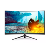 Philips Monitor Full HD Curved LCD Display, 27" , FHD, VA, 1500R, 165Hz, HDR Ready, 2H1DP