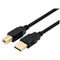G&BL Port USB to USB A Cable 3mts, Black