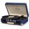 Crosley CR8005D-BL4 Cruiser Deluxe Turntable with Speaker, Blue - CH