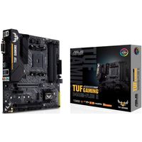 Asus TUF B450M-PLUS II Gaming Motherboard, AMD B450 (AM4) , 128GB Max, mATX, M. 2 Support, AI Noise-Canceling Mic, HDMI, DVI-D, USB 3.2 Gen 2