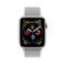 Apple Watch Series 4 Silver Aluminum Case with Seashell Sport Loop