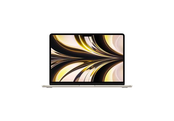 Apple MacBook Air 13  , M2 chip With 8-core CPU and 8-core GPU, 256GB SSD, Starlight, English/Arabic Keyboard