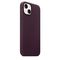 Apple iPhone 13 Leather Case with MagSafe,  Dark Cherry