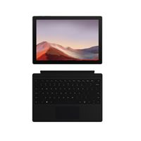 Microsoft Surface Pro 7, Core i5-1035G4, 8GB RAM, 256GB SSD, 12.3" Convertible with Black Type Cover, Black