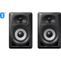 Pioneer 4" Desktop Monitor System with Bluetooth Functionality, Black