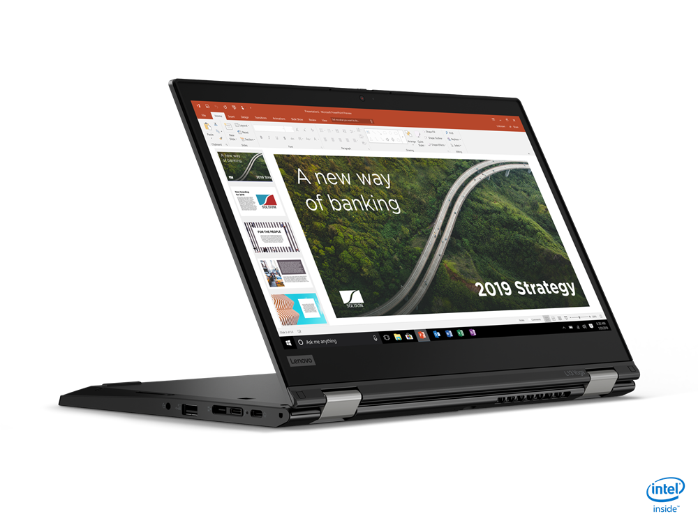   Lenovo ThinkPad L13 Yoga Gen 2 (Intel) , Core i7-1165G7, 8GB RAM,  SSD, 13.3" FHD Convertible Laptop, Black 512gb