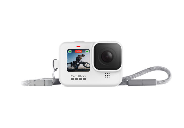 GO PRO HERO9 Black Camera Sleeve+ Lanyard, White