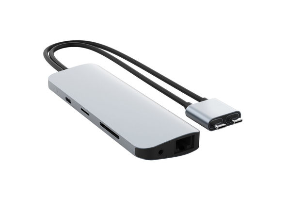 HyperDrive Viper 10-in-2 USB Type-C Hub, Silver