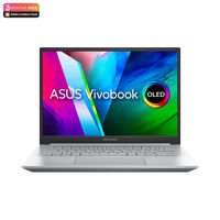ASUS Vivobook Pro 14 OLED, Creator Laptop, Intel Core I5-11300H, 8GB RAM, 512GB SSD, Nvidia GeForce GTX 1650 4GB, 14 Inch 2.8K (2800x1800) OLED Win11 Home, Silver
