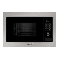 Teka MWE 255 FI SS 1450 W 25 Litres Built-in Microwave+ Grill with Defrost and 3 Cooking Functions