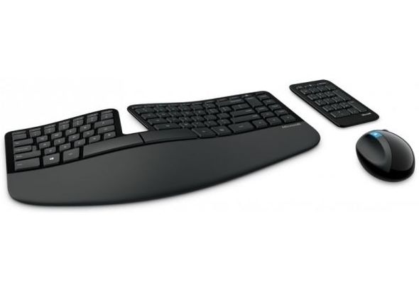 Microsoft L5V-00018 Sculpt Ergonomic Desktop Mouse and Keyboard