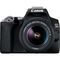 Canon EOS 250D DSLR Camera with EF-S 18-55mm f/3.5-5.6 III Lens, Black