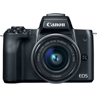 Canon EOS M50 Mirrorless Camera with EF-M15-45mm Lens