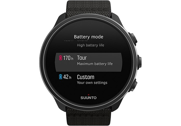 Suunto 9 Baro Smart Multisport GPS Watch, Charcoal Black Titanium