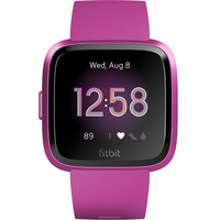 Fitbit Versa Lite Edition Smartwatch,  Mulberry