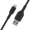 Belkin boost charge Braided Lightning to USB-A Cable, Black- 2M