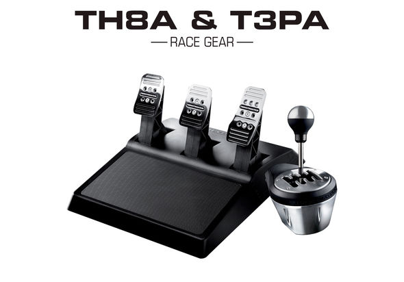 Thrustmaster TH8A and T3PA Race Gear