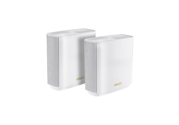 Asus ZenWiFi AX Whole-Home Tri-Band Mesh WiFi 6 System 2 Pack