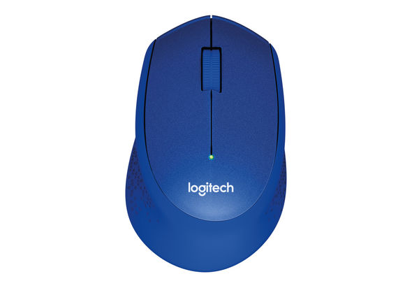 Logitech M330 Wireless Silent Mouse Plus, Blue