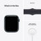 Apple Watch Series 7, Midnight Aluminium Case with Midnight Sport Band, 45mm, GPS and Cellular