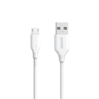 Anker PowerLine+ Micro USB Cable 3ft/0.9m, White