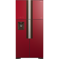 Hitachi RW760PUK7GRD 760L Inverter French Door Refrigerator, Glass Red