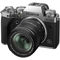 Fujifilm X-T4 Mirrorless Digital Camera with 18-55mm Lens, Silver