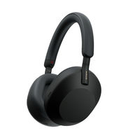 Sony WH-1000XM5 Noise-Canceling Wireless Over-Ear Headphones,  Black