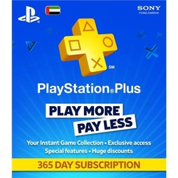 PlayStation Plus 365 Day Membership Card