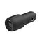 Belkin boost charge Dual USB-A Car Charger 24W+ USB-A to USB-C Cable, Black