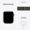 Apple Watch Series 7 GPS+ Cellular, Graphite Stainless Steel Case with Graphite Milanese Loop, 45mm