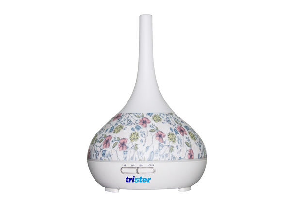 Trister Ultrasonic Essential Oil Aroma Diffuser White