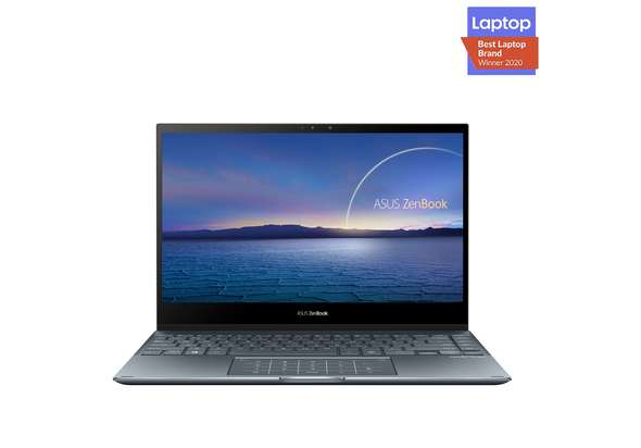 Asus ZenBook Flip Core I5-1035G4, 8GB RAM, 512G SSD, Shared Graphics, 13.3 FHD Convertible Laptop, Gray