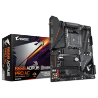 Gigabyte AMD B550 AORUS Motherboard with True 12+ 2 Phases Digital VRM, Fins-Array Heatsink, Direct-Touch Heatpipe, Dual PCIe 4.0/3.0 x4 M. 2 with Thermal Guards, Intel 802.11ac Wireless, 2.5GbE LAN, RGB FUSION 2.0, Q-Flash Plus