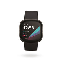 Fitbit Sense GPS Smartwatch,  Carbon / Graphite Stainless Steel