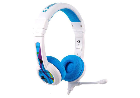 BuddyPhones School+ headphones, Blue