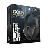 Sony Playstation Gold Wireless Headset The Last of Us II Limited Edition