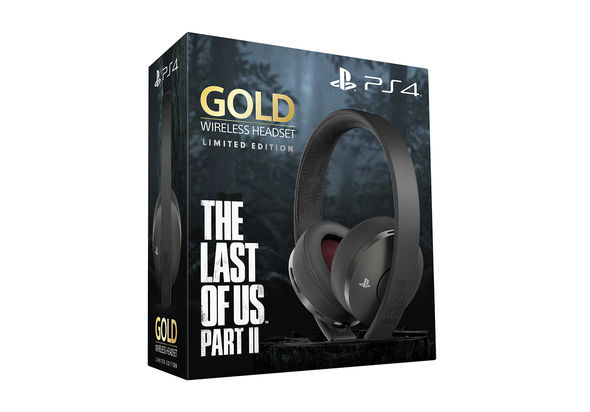 Sony Playstation Gold Wireless Headset The Last of Us II Limited Edition