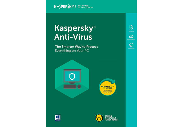Kaspersky KAV4PCRT2019 AntiVirus 3+ 1 User