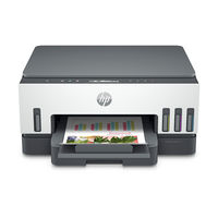 HP Smart Tank 720 All-in-One Printer Wireless, Print, Scan, Copy, Auto Duplex Printing, Print up to 18000 black or 8000 color pages, White/Grey[ 6UU46A]