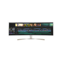 LG 49WL95C-W 49" 32: 9 UltraWide Dual QHD IPS Curved LED Monitor with HDR 10