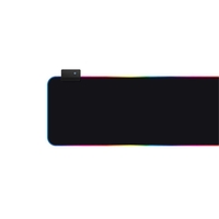 Porodo RGB Gaming Mousepad M ( 36 X 26 X 0.3 CM) , Black