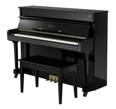 Essex, Upright Piano, EUP111E /Ebonized High Polish (with Bench)
