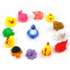 Lovely Baby Kuhu Creations Baby Swimming 13 Pcs Sounding Bath Toy, 0   4 years