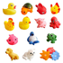 Lovely Baby Kuhu Creations Baby Swimming 13 Pcs Sounding Bath Toy, 0   4 years